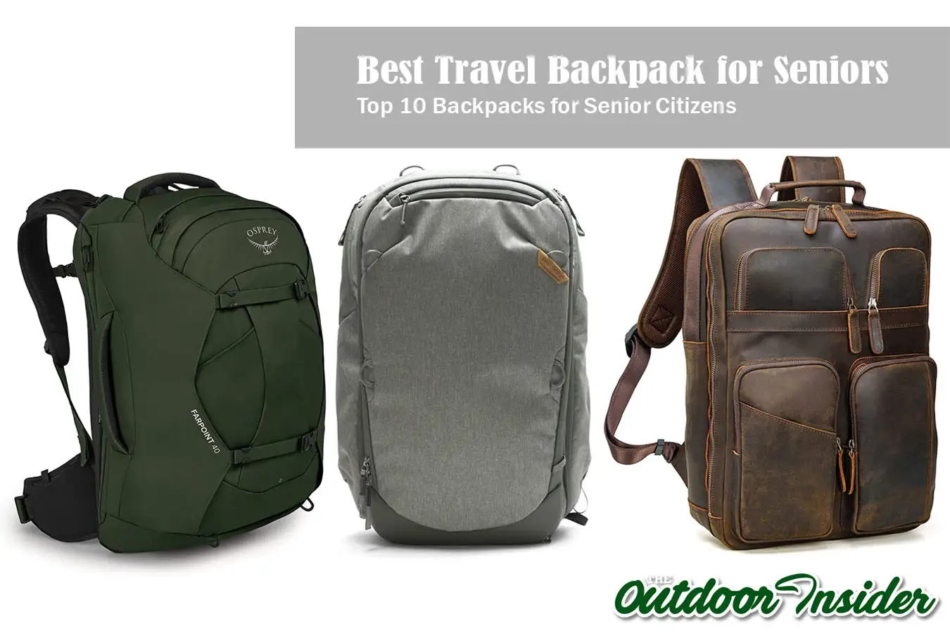 Best Travel Backpack for Seniors