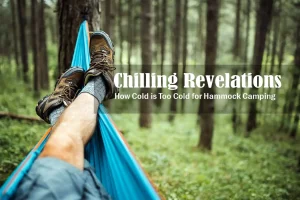 how cold is too cold for hammock camping