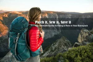how to fix a hole in a backpack