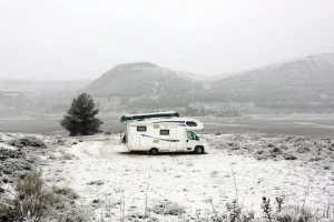Camping in Winter