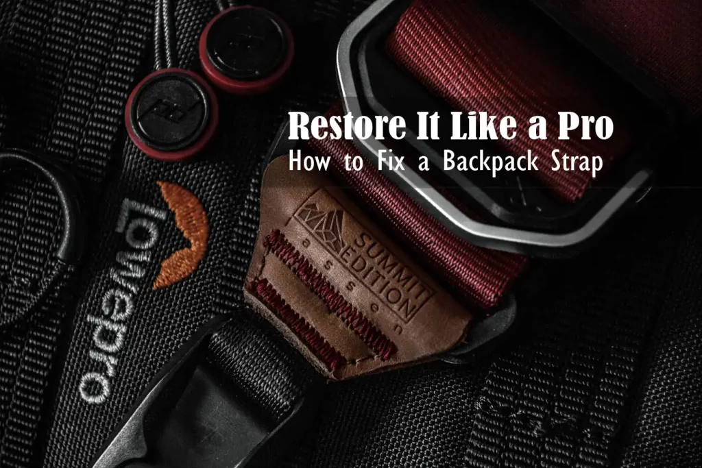 How to Fix a Backpack Strap for Save Time Restore It Like a Pro