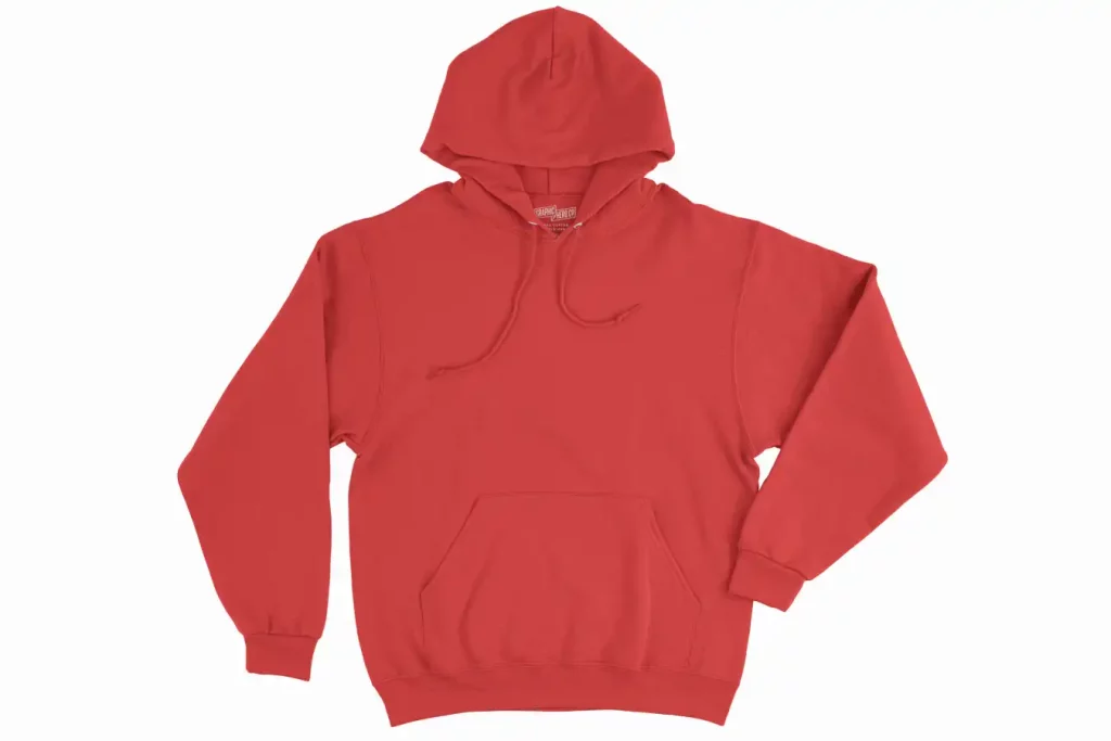 Sample of Red Sweatshirt