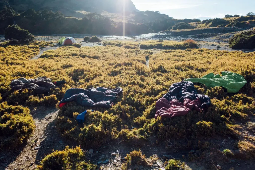 Safe Cleaning Down Sleeping Bags