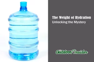 How Much Does a 5 Gallon Bottle of Water Weigh? Unlocking the Mystery
