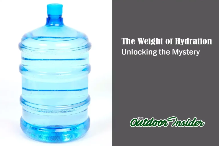 How Much Does a 5 Gallon Bottle of Water Weigh? Unlocking the Mystery