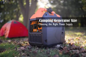 Understanding Camping Generator Size