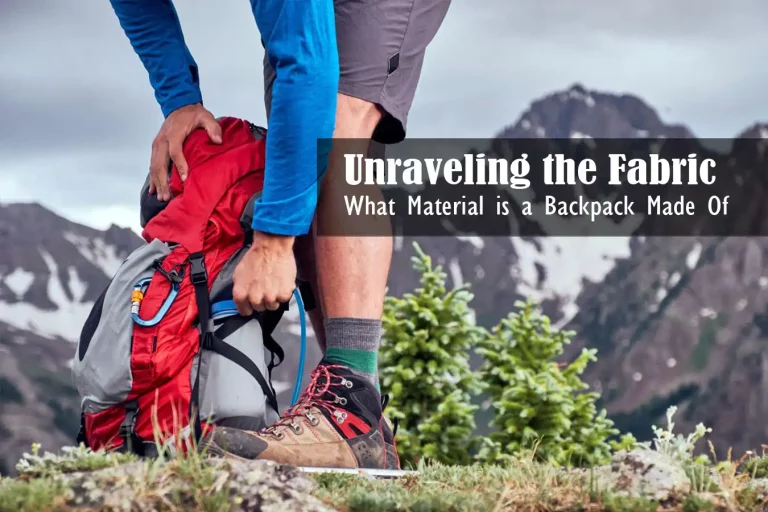 What Material is a Backpack Made Of