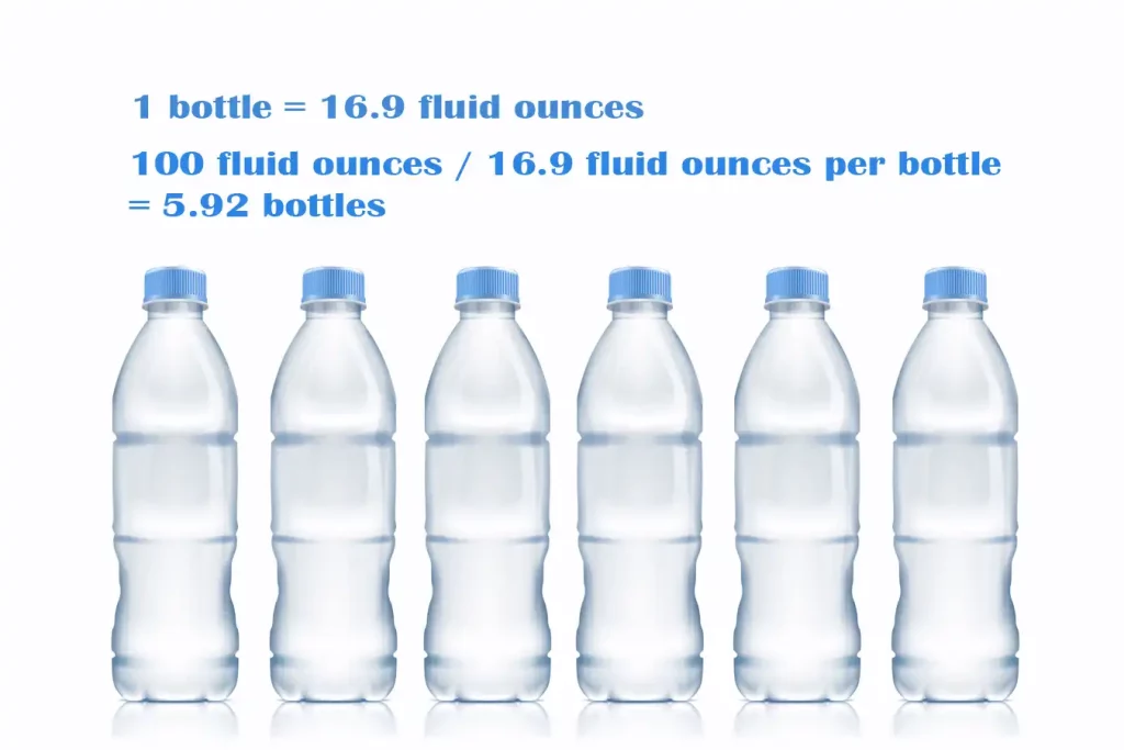 How Many Bottles Of Water Is 100 Oz Decoding The Math