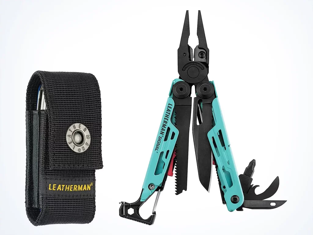 LEATHERMAN Signal Camping Multitool with Fire Starter