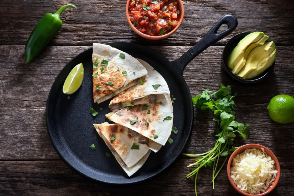 Make Quesadillas in Cast Iron Skillet