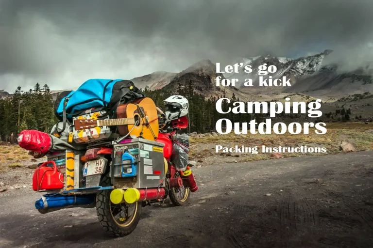 About How to Pack a Motorcycle for Camping