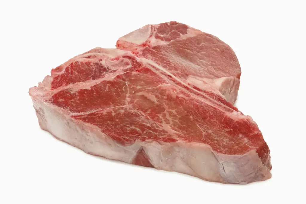 Porterhouse Steak (Raw t-bone steak)