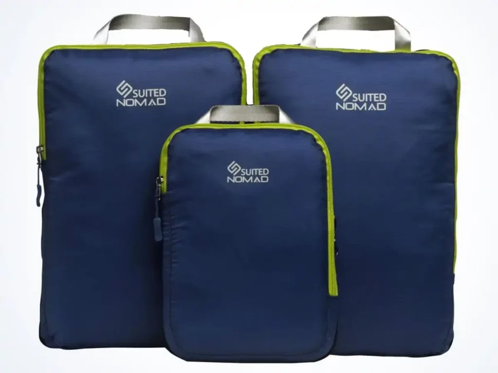 Suited Nomad Compression Packing Cubes