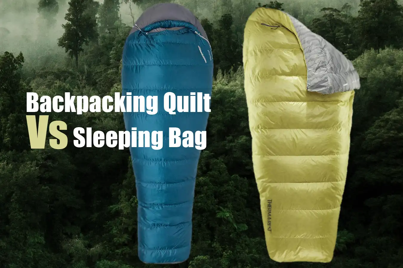Backpacking Quilt Vs Sleeping Bag