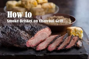 Smoke Brisket on Charcoal Grill