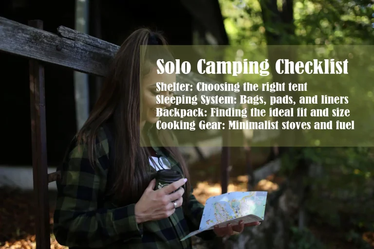 Solo Camping Checklist: Conquer the Wild with Confidence