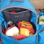 Campfire Cooking Kit on a Backpack