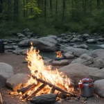 Campfire Grilling Precautions