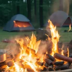 Cooking over open flame