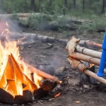 Fire Safety Tools in a Cooking Kit