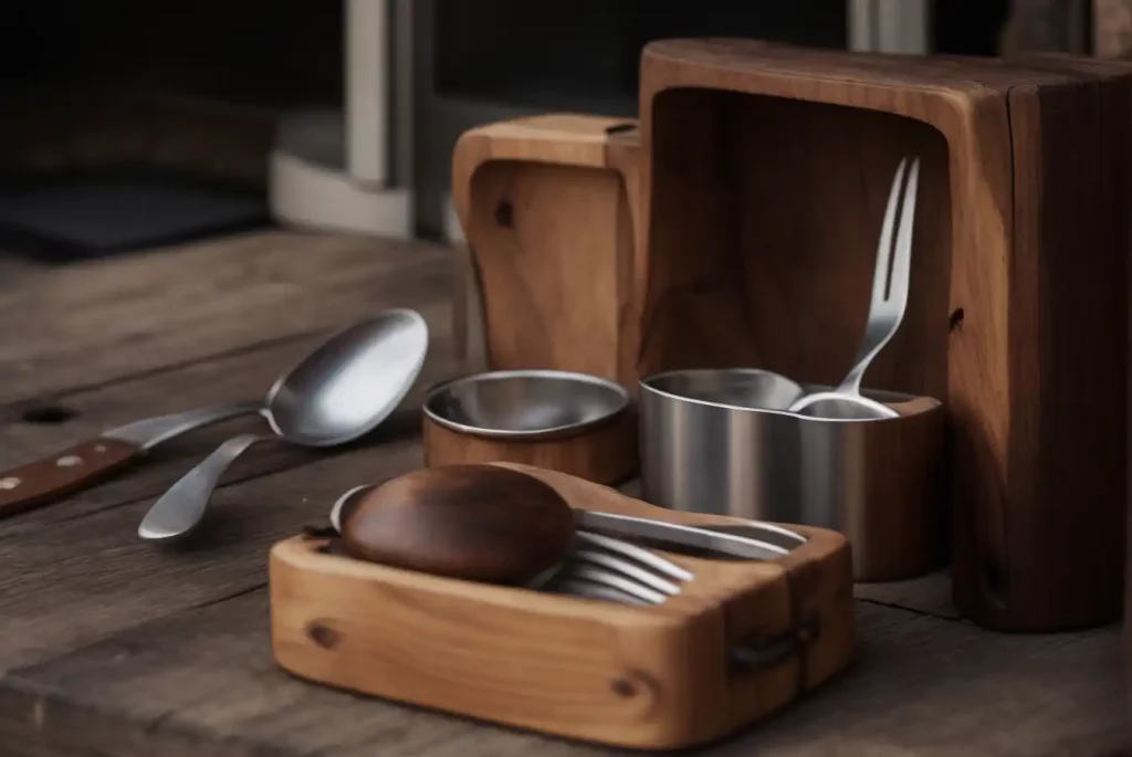 Stylish Yet Practical Campfire Utensils