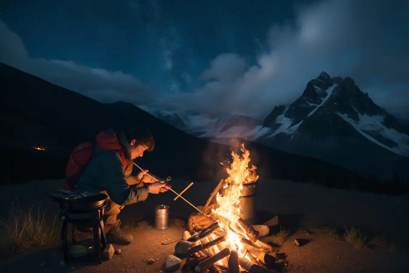 campfire grilling techniques