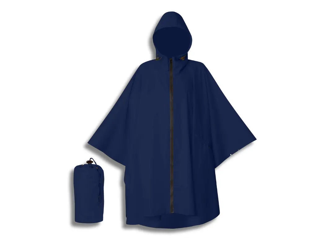 Heavy Duty Rain Poncho for Backpacking