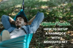How to Set Up a Hammock with Mosquito Net
