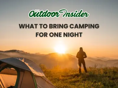 What To Bring Camping For One Night